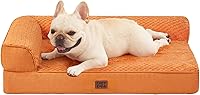 Vista 11 de EHEYCIGA Cama ortopédica XL para perro de espuma viscoelástica, cama lavable para perro con forro impermeable y funda extraíble, sofá extragrande