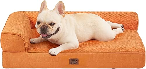 Miniatura 11 de EHEYCIGA Cama extra grande para perro torpedica, cama XL de espuma viscoelástica para perro con funda extraíble lavable, sofá impermeable para