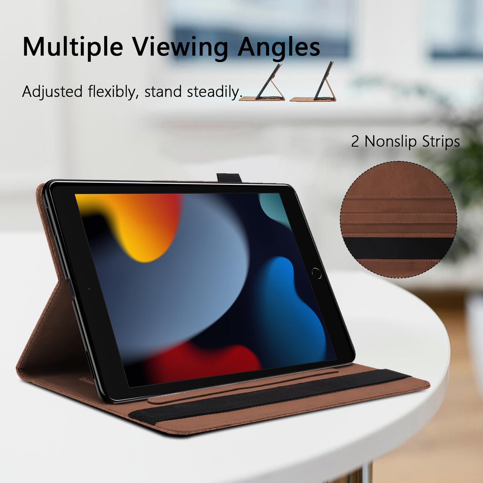 Case for 10.2 inch iPad 9th/ 8th /7th Generation 2021/2020/2019 PU