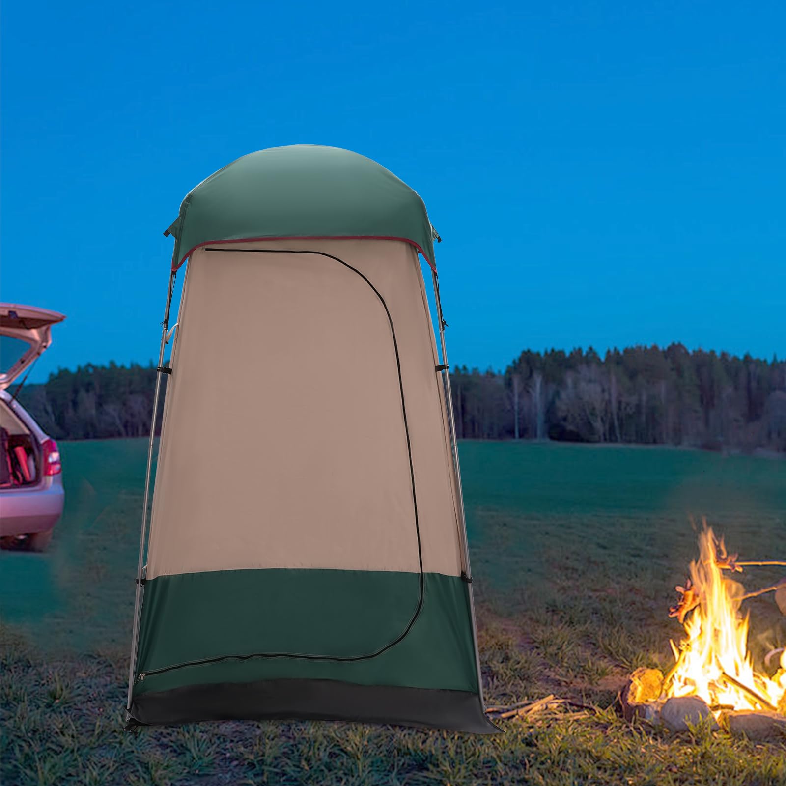 Duschzelt für den Außenbereich, tragbar, Camping, Zelt, Duschraum, Ankleidezimmer, Sonnenschutz, wasserfest, für Reisen, Picknick, Angeln, Camping
