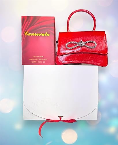 Miniatura 4 de CAMERATA D'LUJO ESTUCHE DE REGALO (PERFUME+CARTERA) (Cartera RojaMonedero Rojo)