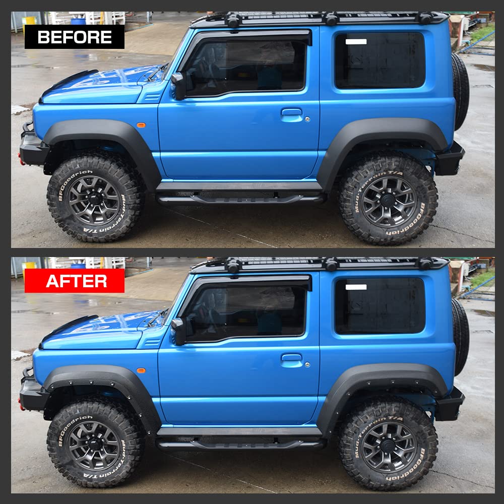 新車外し！！ジムニーシエラ　オーバーフェンダー　サイドステップセット！ 新車外し！！ジムニーシエラ オーバーフェンダー サイドステップセット