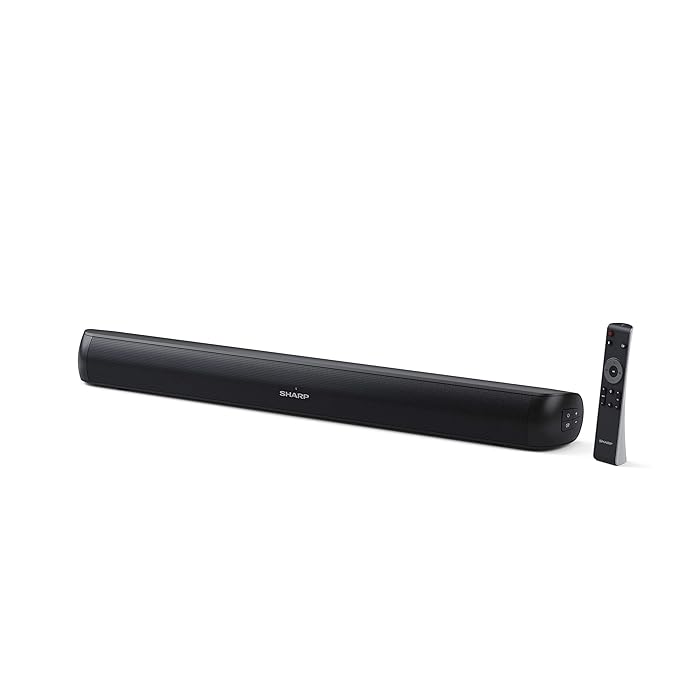 Buy SHARP HTSB107 2.0 Soundbar, 90W Small Wireless Bluetooth Soundbar