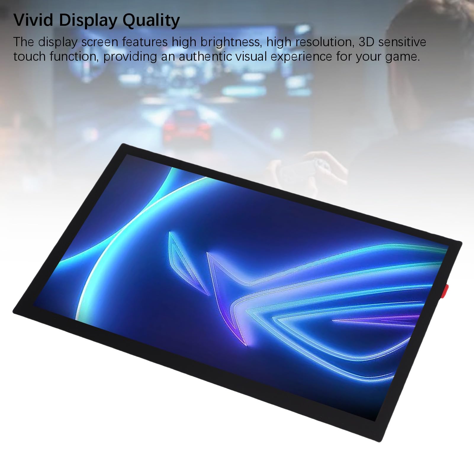 Diyeeni 7-calowy Wyświetlacz LCD Wymiana Ekranu Dotykowego dla Rog Ally 2023 RC71L Przenośna Konsola do Gier FHD 500 Nits Multi Touch Digitizer