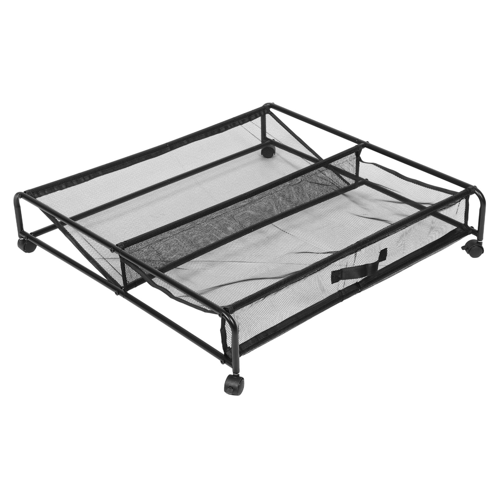 Contenedor de Almacenamiento y Fácil Instalación Debajo Cama con Ruedas con Diseño Multifuncional Organizador de Zapatos de Hierro para Cualquier Habitación