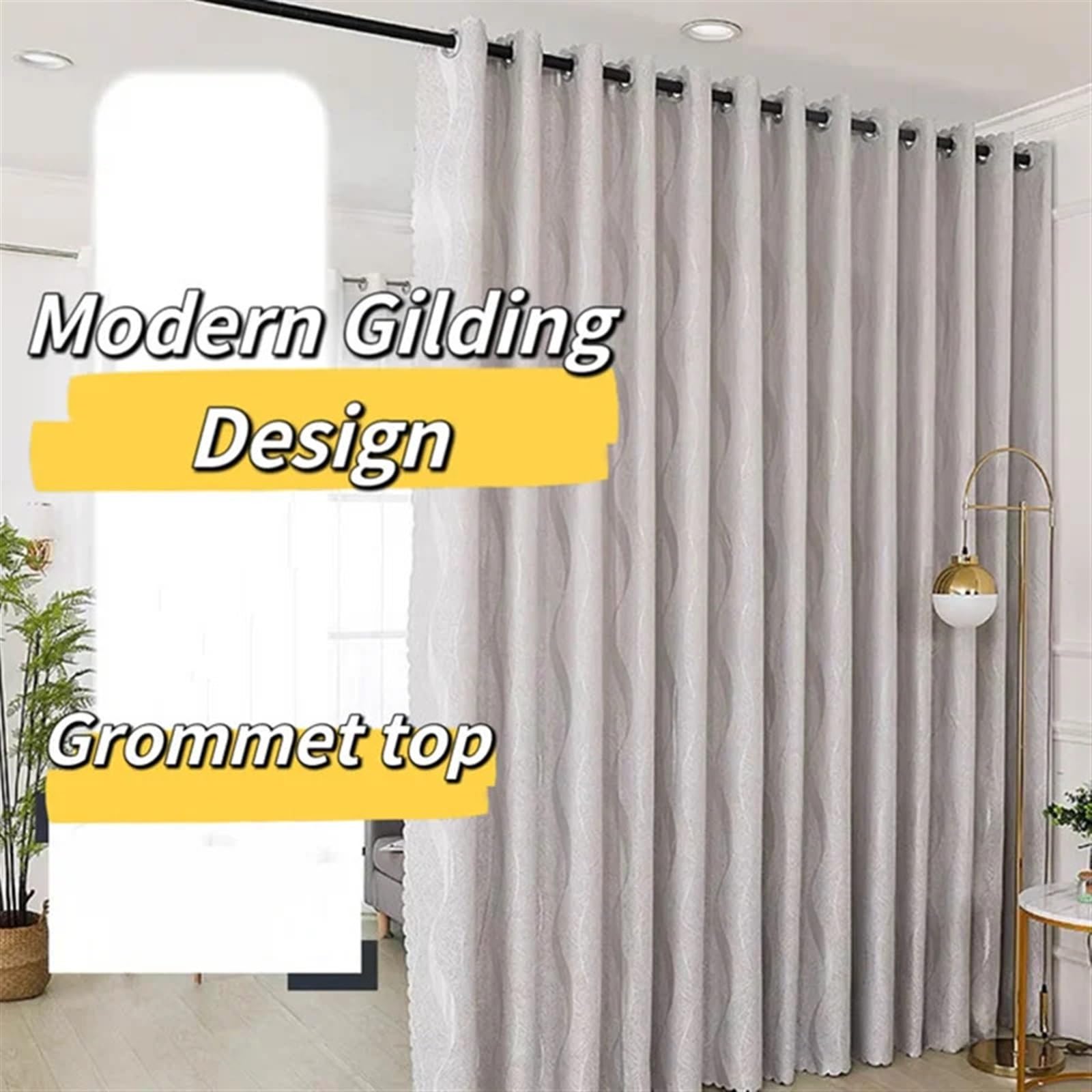 Cortinas Opacas Salón 1 Cortina Aislante térmica