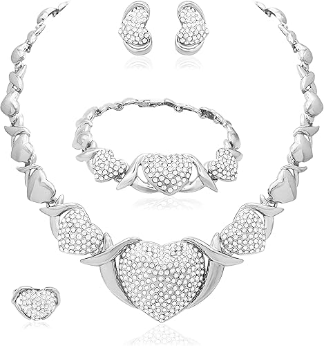 Conjuntos de joyas de oro para mujer, accesorios de oro de 18 quilates, juego de joyas nupciales para boda, accesorios de oro, conjunto de joyas,