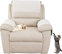 Vista 1 de Funda para reposabrazos de sofá, funda para reposabrazos de silla reclinable, funda de terciopelo de cordero, antideslizante, protector de muebles
