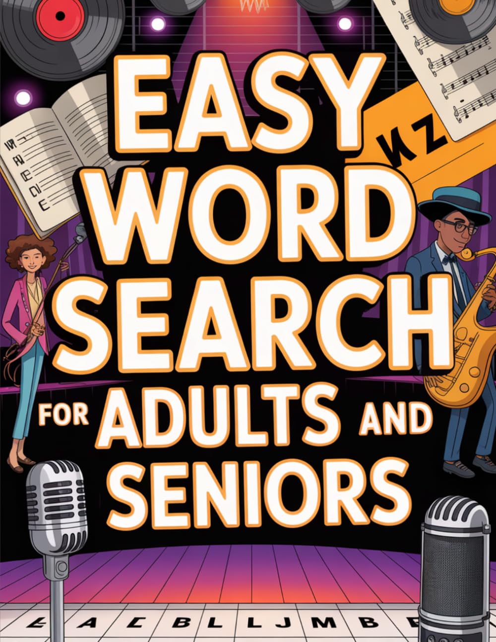 Easy Word Search for Adults and Seniors: 100 Relaxing Word Search Puzzles | Fun Brain Games