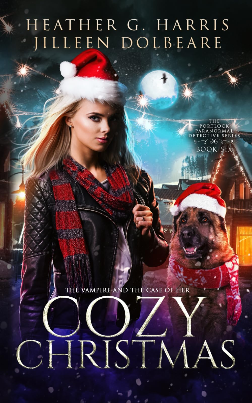 Cover of The Vampire and the Case of the Cozy Christmas