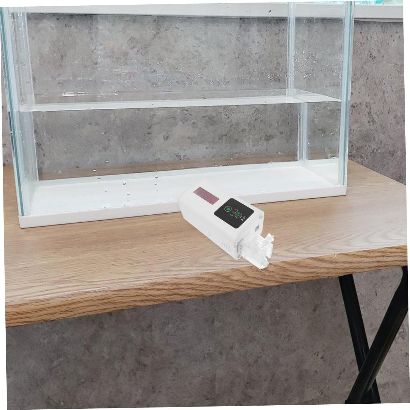 Happyyami Automatic Fish Tank Feeder with Timer for Aquarium and Turtle Feeding Portable Aquarium Accessories Fish Feeder Tool