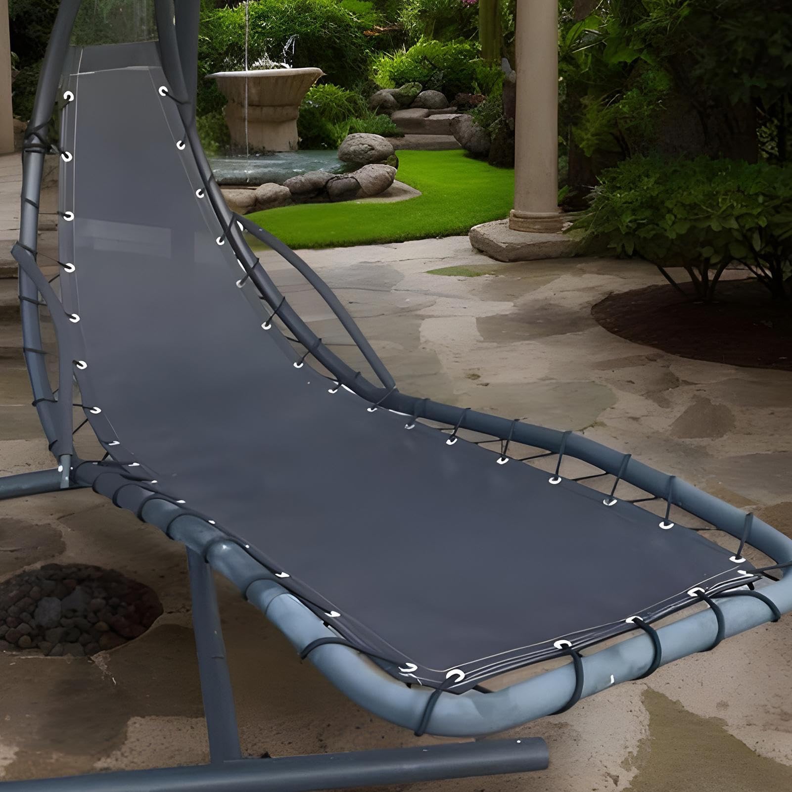 Tela de Repuesto para Silla Ajuste Ceñido, Resistente Al Desgaste Y Cómodo | de Recambio para Asiento de Silla Repuesto Para Exterior, Jardín, Patio, Balcón, Interior, Rincones Y