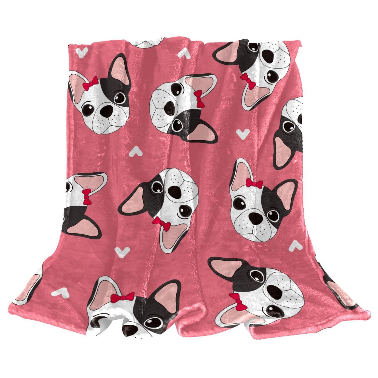 Couverture Polaire Chien Couverture Microfibre Chaude Et Douce Jeté De Canapé Couverture 150×200cm