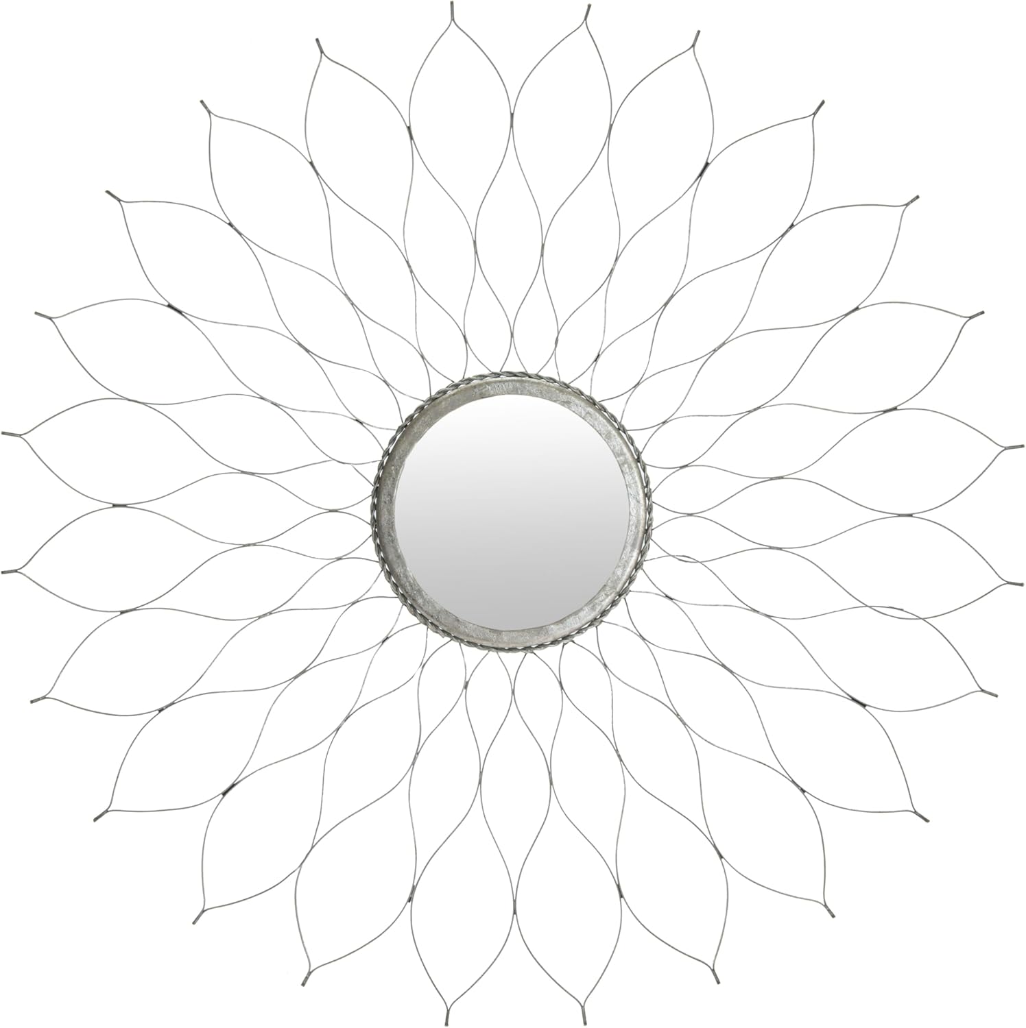 SAFAVIEH Home Collection Antique Flower Mirror