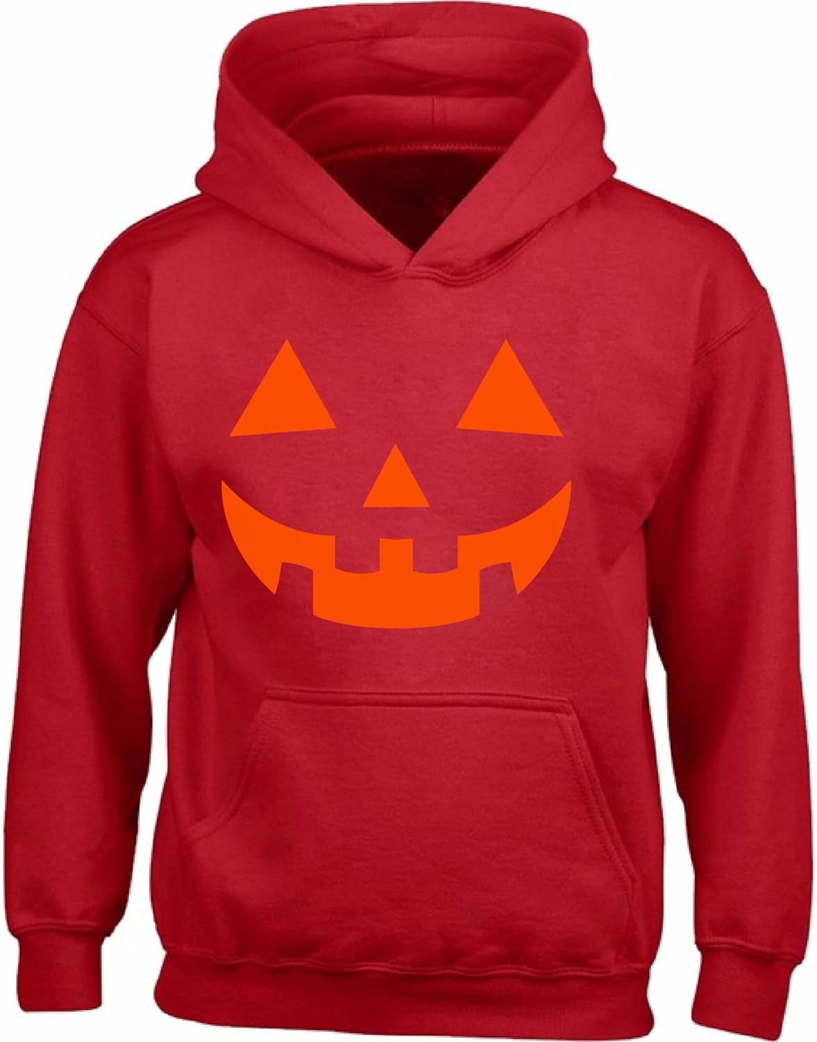 Vizor Unisex Jack'O Halloween Pumpkin Hoodie Sweatshirt Funny Gifts for Halloween