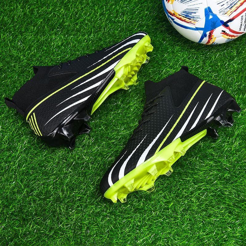 Soccer Cleats for Mens Womens High-Tops Unisex Adult Baseball Indoor Professional Training Turf Football Boots - Image 7