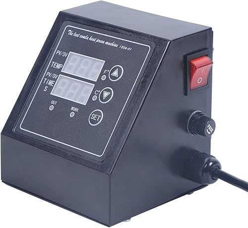 Caja de control multifuncional de prensa de calor,Máquina de prensa de calor Reemplazo LED Digital Box,Controlador para máquinas de prensa de calor