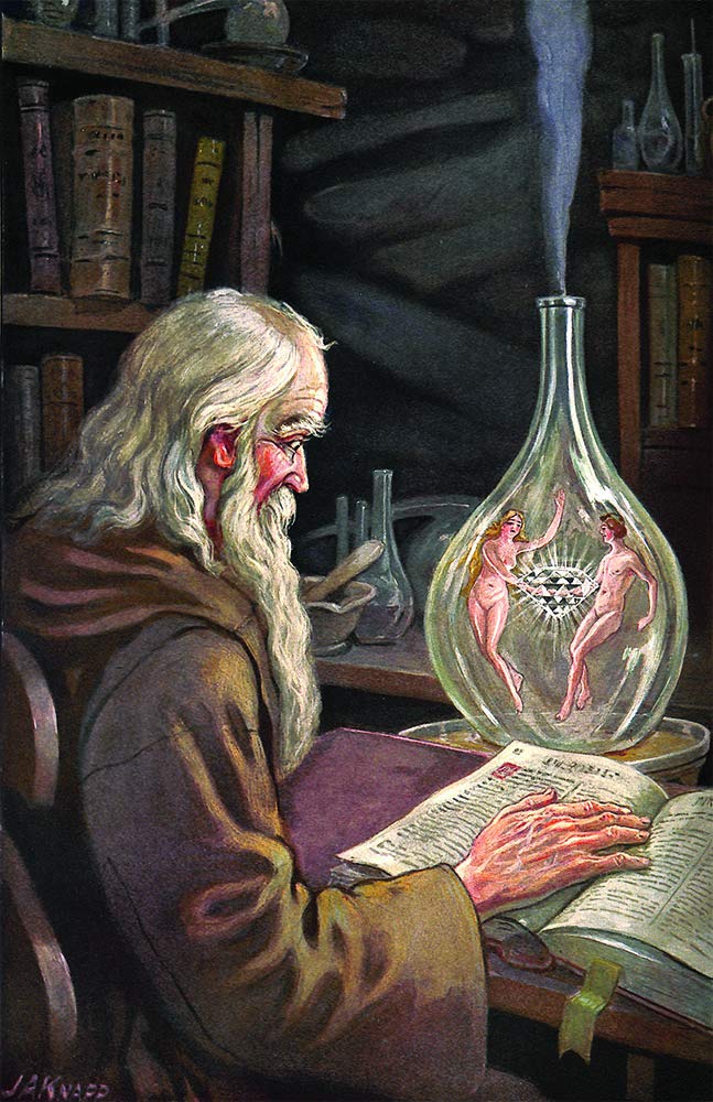 The Masonic Exchange Consummation of Magnum Opus Poster - [11'' x 17'']