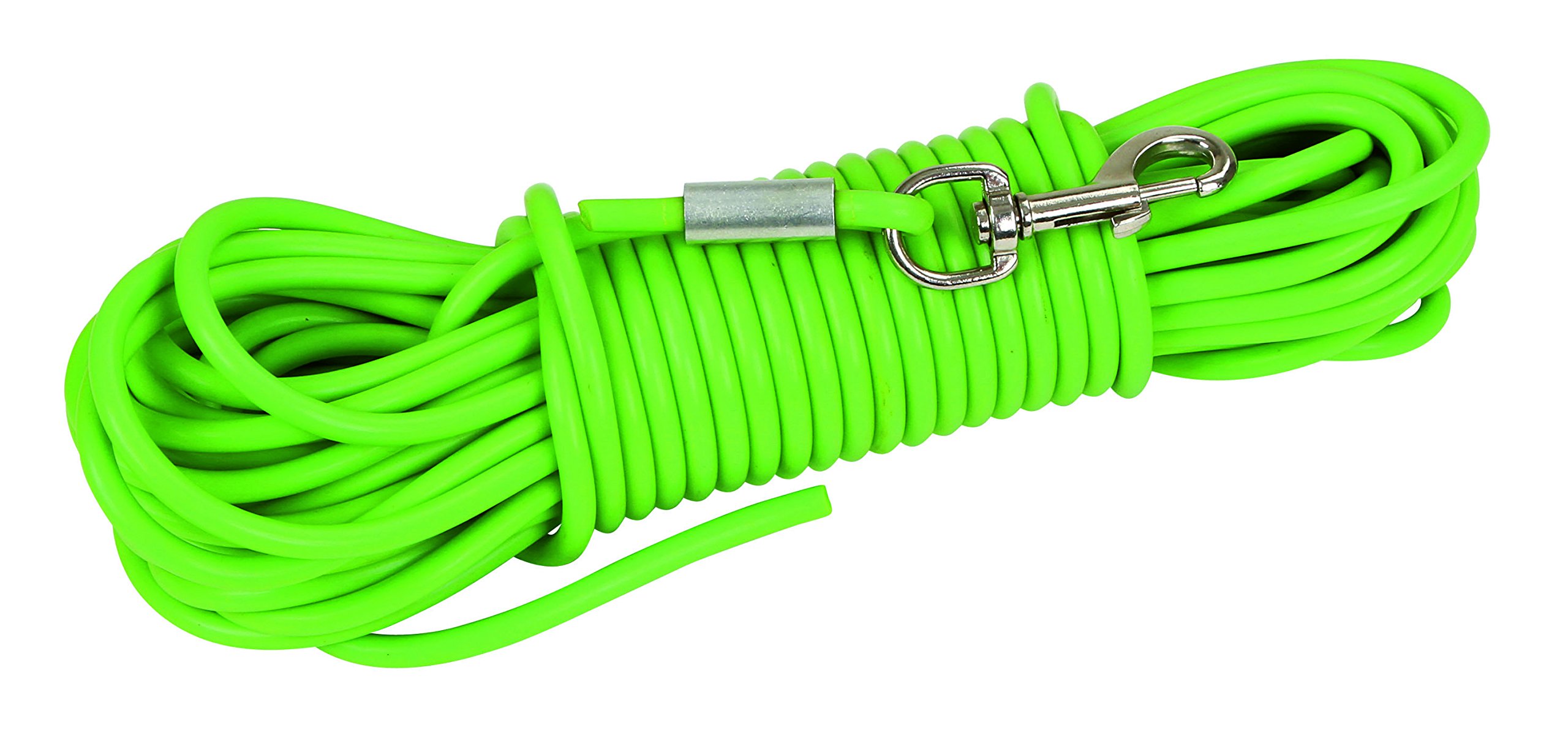 Kerbl PVC Tracking Leash, 15 m, Green