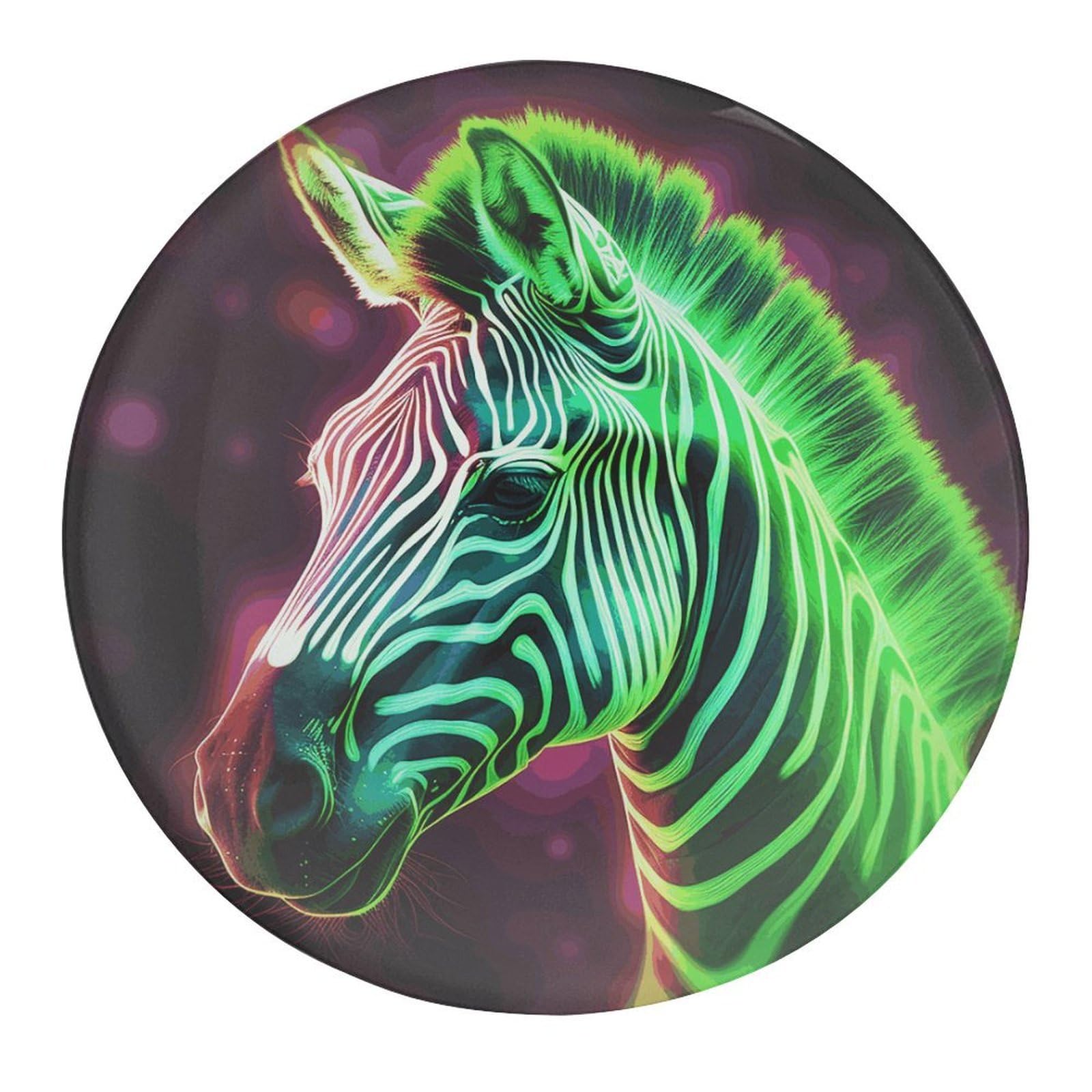 Fekiloot Style Glowing Zebra Refrigerator Magnet Fridge Magnet4 Pcs