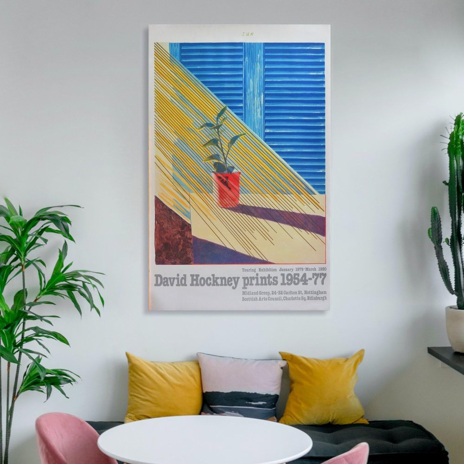 Amazon.co.jp: David Hockneyデイヴィッド・ホックニー ポスター 展覧 