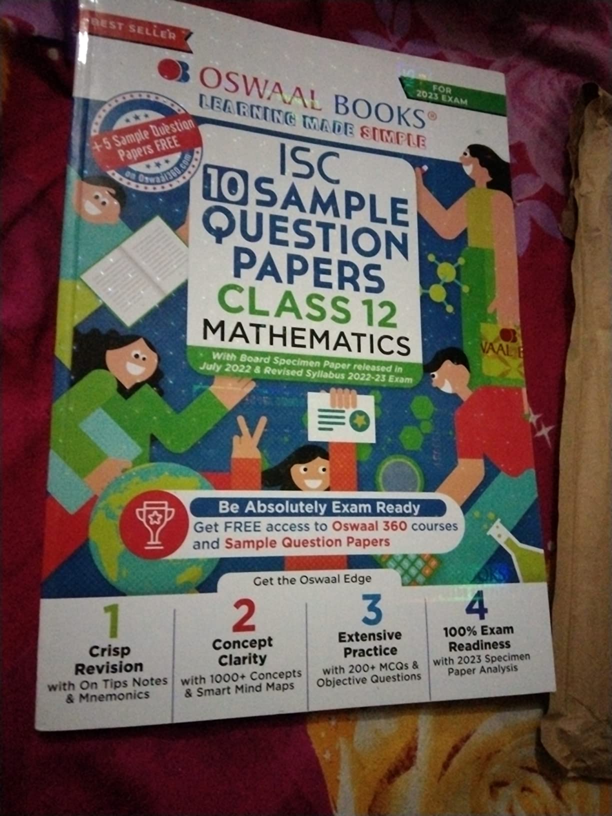 Oswaal ISC Sample Question Papers Class 12 Mathematics Hardcover for ...