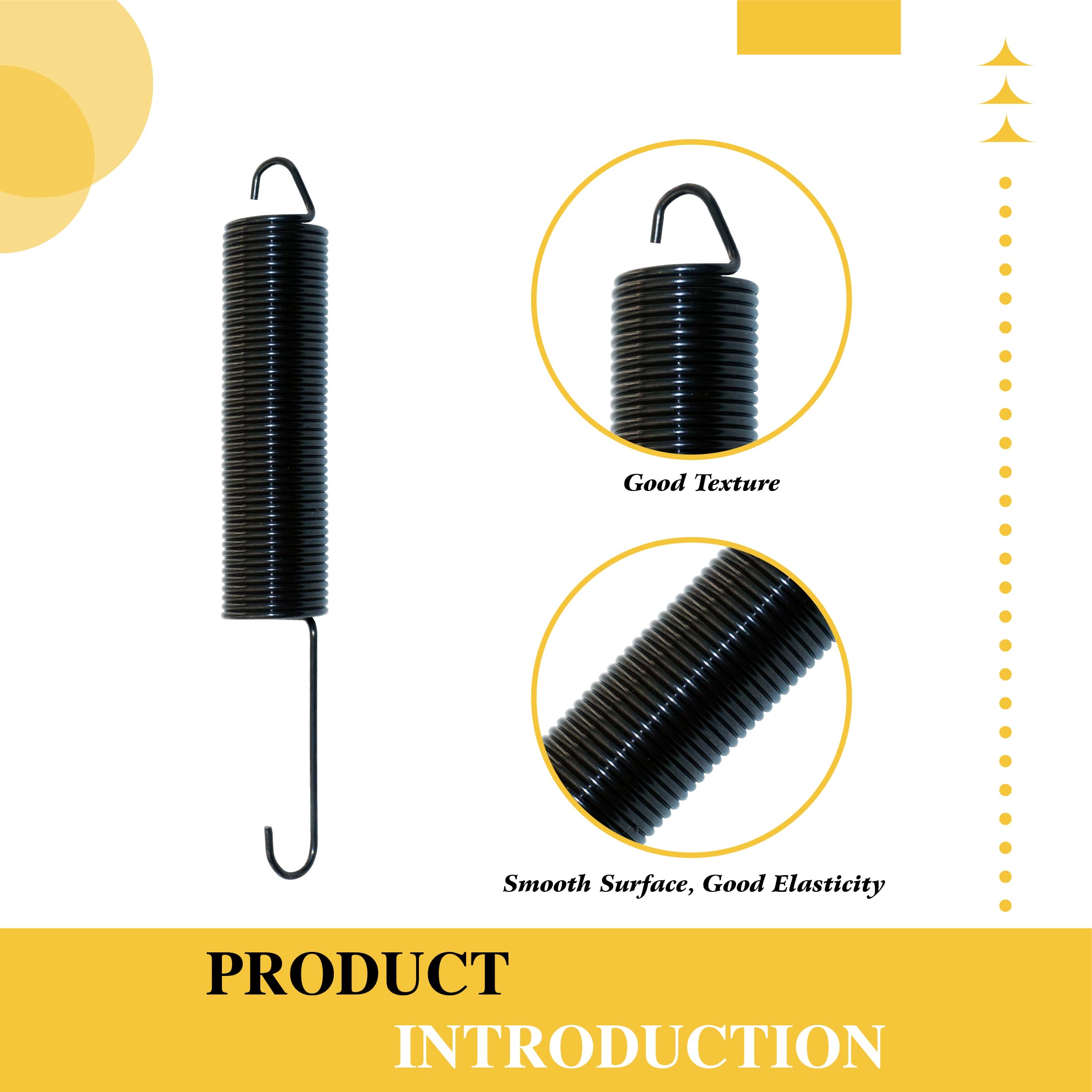 Fits 1964-67 Chevrolet Clutch Pedal Return Springs For 1967-72 Large Capacity Cars Compatible with Automotive Springs Scott Drake 1964-67 Chevrolet Clutch Pedal Return Springs 1 pc.