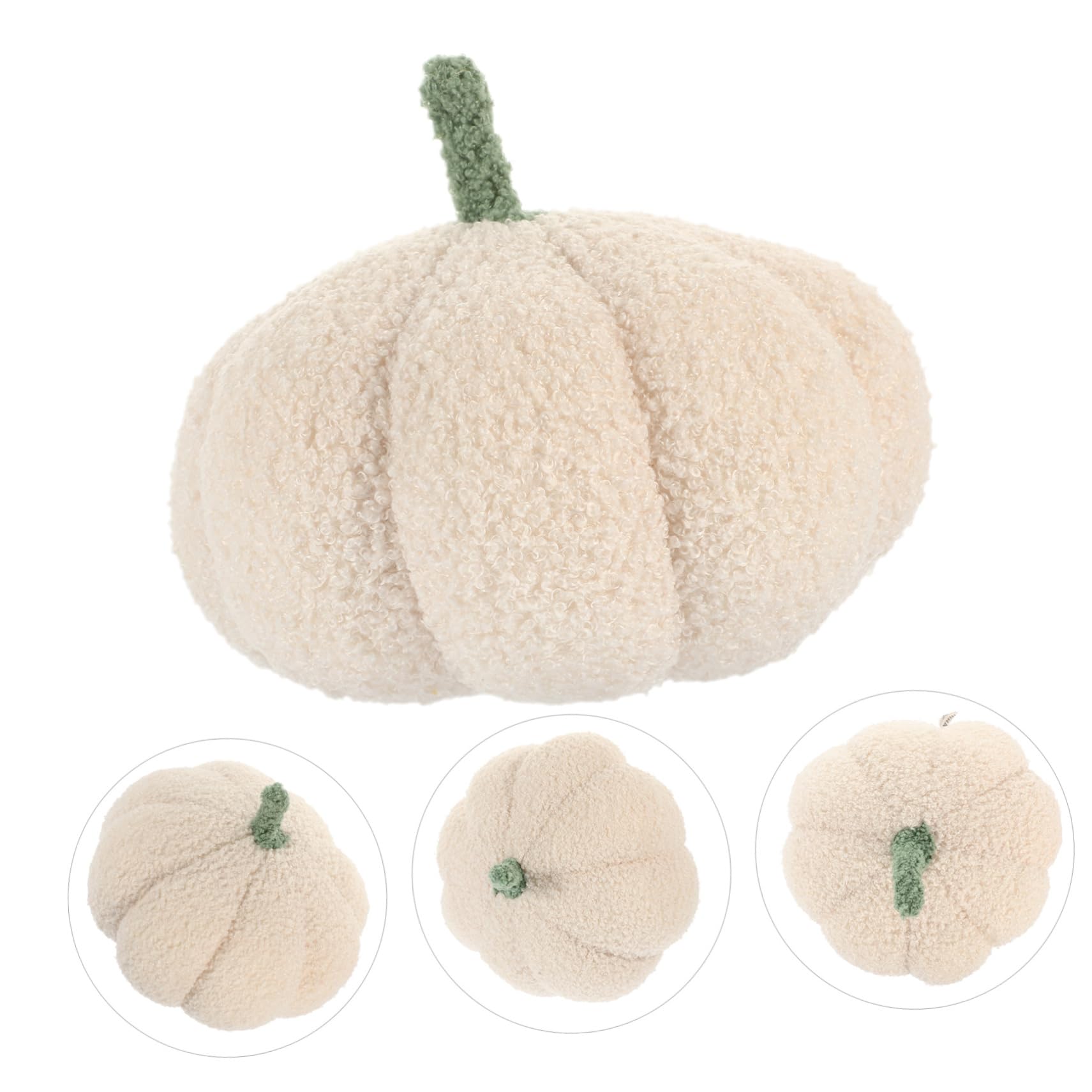 Unomor Pumpkin Shaped Throw Pillow Adorable Cushion for Home Decor for Living Room Bedroom and Sofa Lightweight Portable Pumpkin Pillow for All Seasons