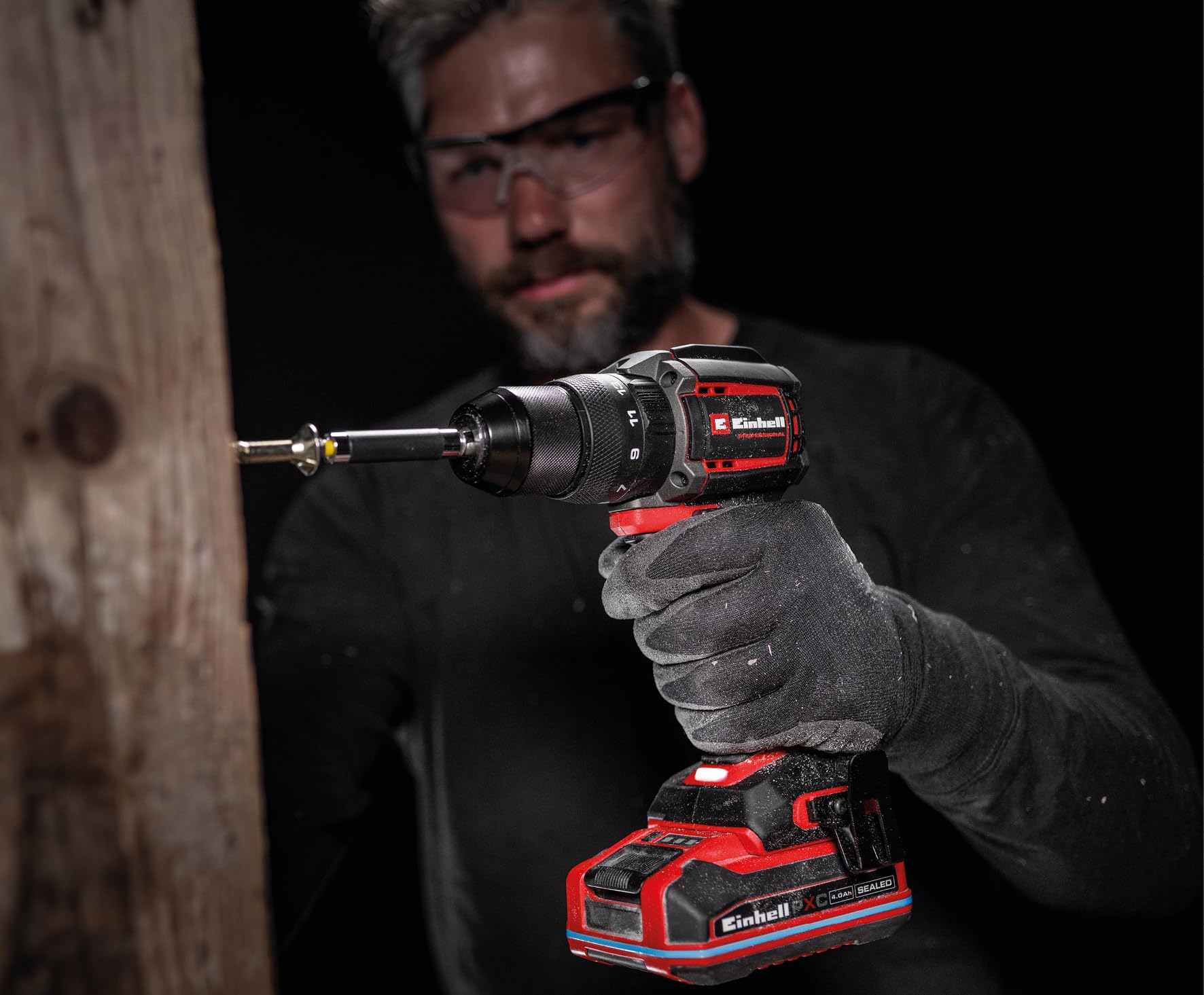 Einhell Professional trapano a percussione a batteria TP-CD 18/50-C Li-i BL - Solo Power X-Change (18 V, Brushless, 50 Nm, anti-kickback, mandrino 13 mm, senza batteria)