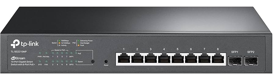 TP-Link TL-SG2210MP(UN) PoE+スイッチ デスクトップ 71tQGlzrZPL._UF894,1000_QL80_.jpg