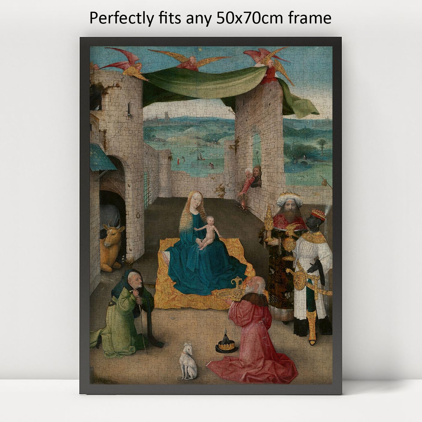 Amazon | 1000ピース - 美術館ジグソーパズル: マギの崇拝 1475年頃 
