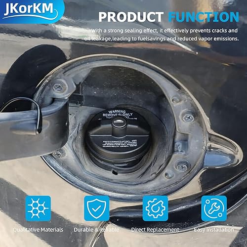 Miniatura 5 de Tapa de gas con bloqueo 10504 para Toyota 1999-2002 2007-2016 Camry 1999-2004, 2010-2019 Tacoma 1999-2002 2010-2019 4Runner 1999-2004 2007-2019 4