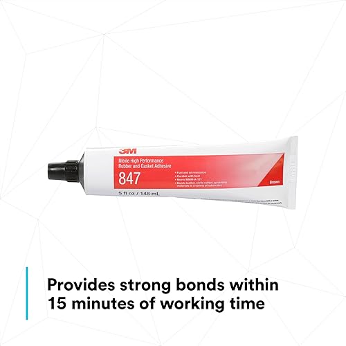 Miniatura 4 de 3M, adhesivo para junta y caucho 847 Scotch-Grip., Marrón, 1