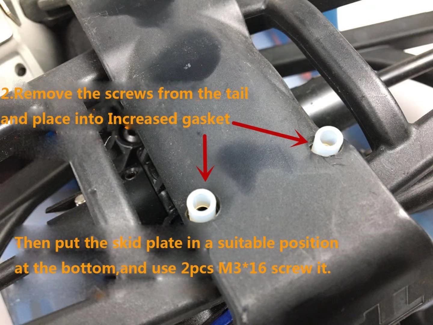 Ricambi Per Wide Maxx Skid Plate Acciaio Inox Per Traxxas Wide Maxx 1/10 - Set 5 Pezzi Protezione Skid Plate Guard 5 Pezzi 89086-4 - Foto 9