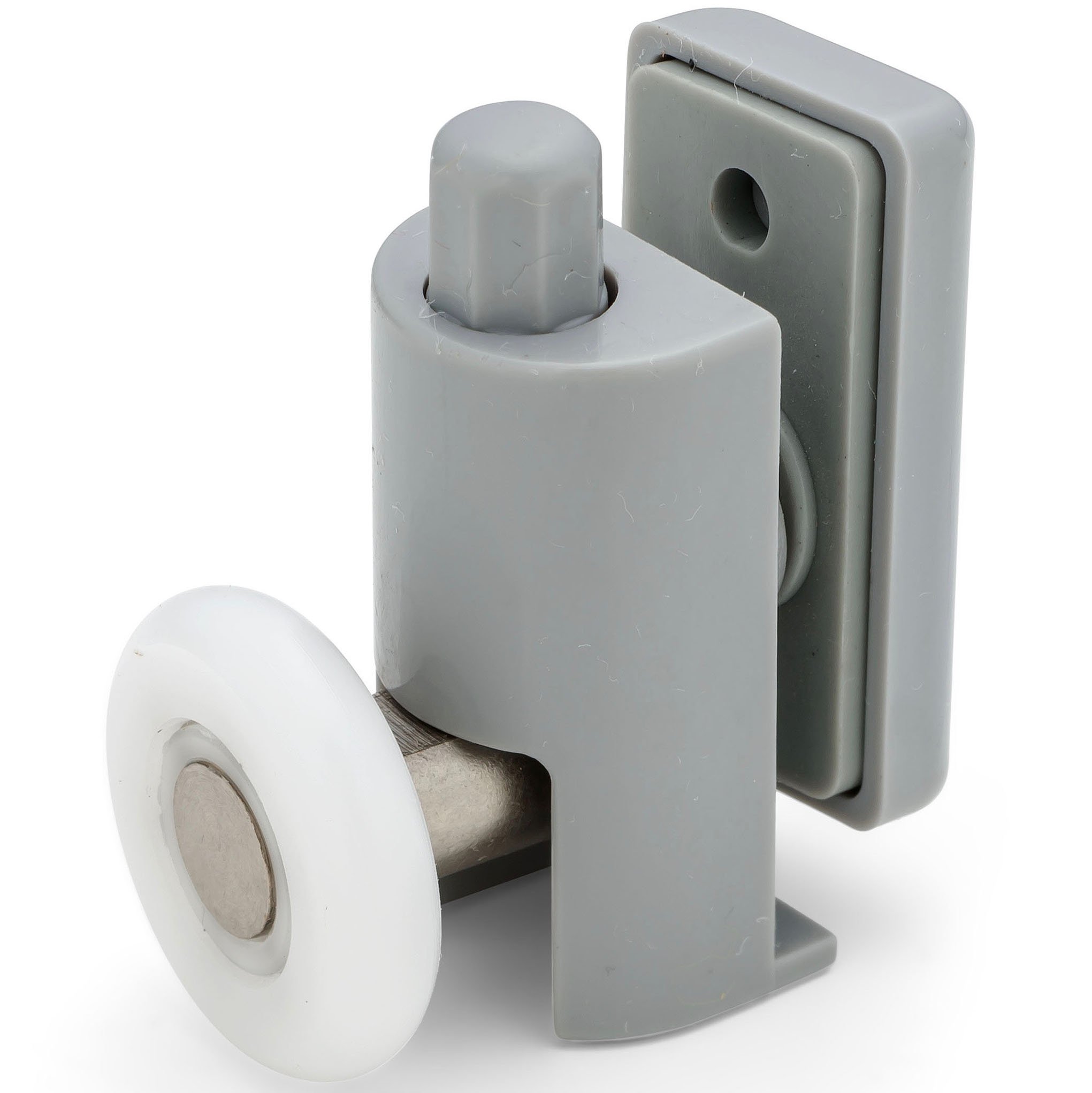 ShowerPart Single Bottom Shower Door Rollers/Wheels/Runners L073P, Diameter 23mm, Wheel Thickness 6mm, Plastic, Shower Door Replacement Parts, 2X