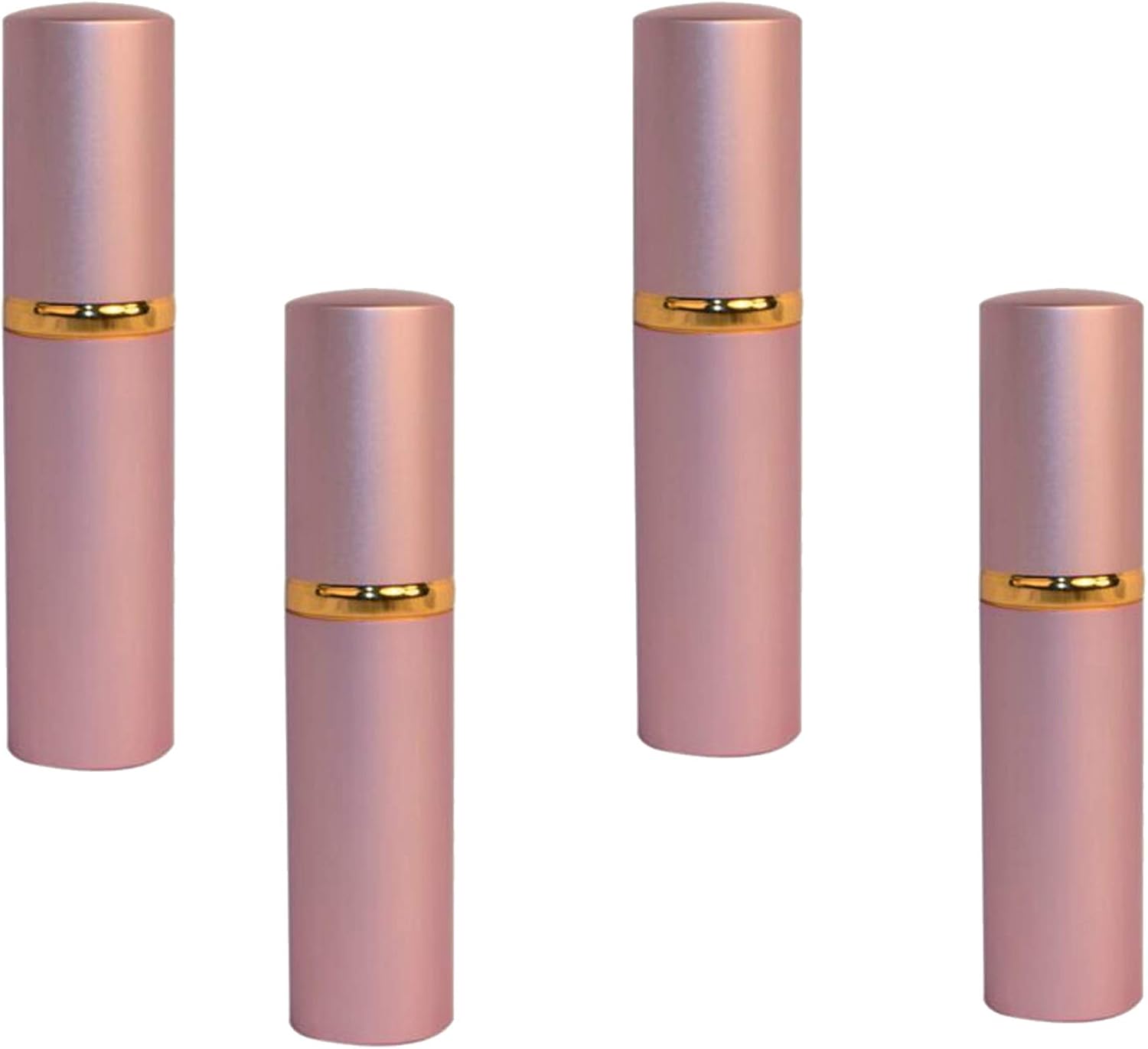 1.2% MC Pink Purse Size Pepper Spray - Lot of 4 as Shown