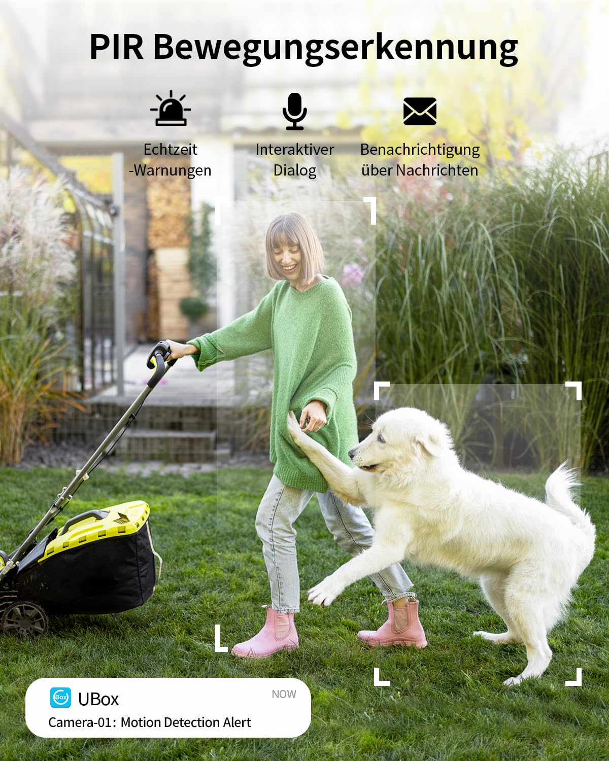Solare 4G LTE Überwachungskamera Aussen 24/7 Aufnahme mit 18W Panel - Kabellose PTZ Outdoor Kamera Ohne WLAN, 2K Farbnacht, PIR-Bewegungsmelder