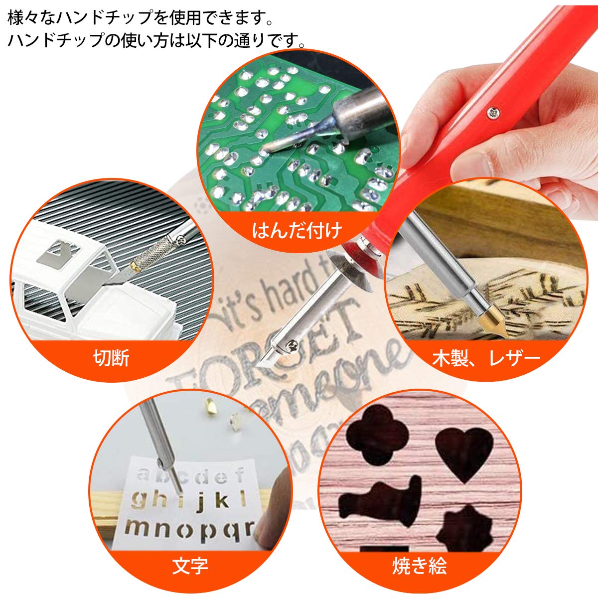 Amazon | ウッドバーニング セット 電熱ペン 木彫り 焼き絵 木製