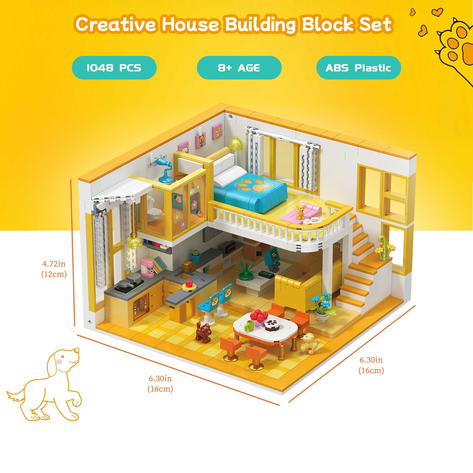 おもちゃの家とキャラクター小物セット Amazon.co.jp: Hallisun ブロックセット フレンズ 建物 組み立て