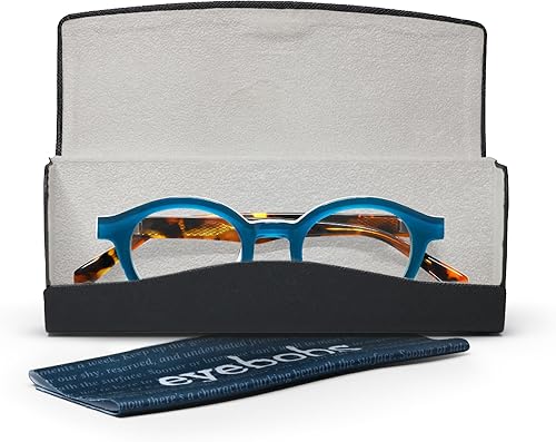 Miniatura 6 de eyebobs - Fiesta de TV  Gafas de lectura prémium para hombres y mujeres  Marco redondo para caras promedio  Disponible en 0.0x - 4.0x