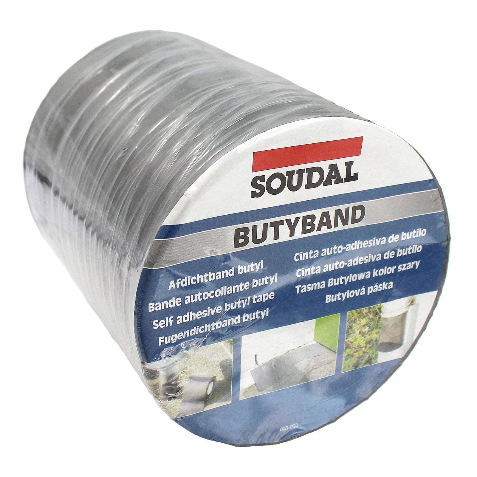 Truly Pvc Supplies 150Mm X 10M Butyband Lead Flashing Tape Butyl Rubber Roof Sealing Repair Band Soudal