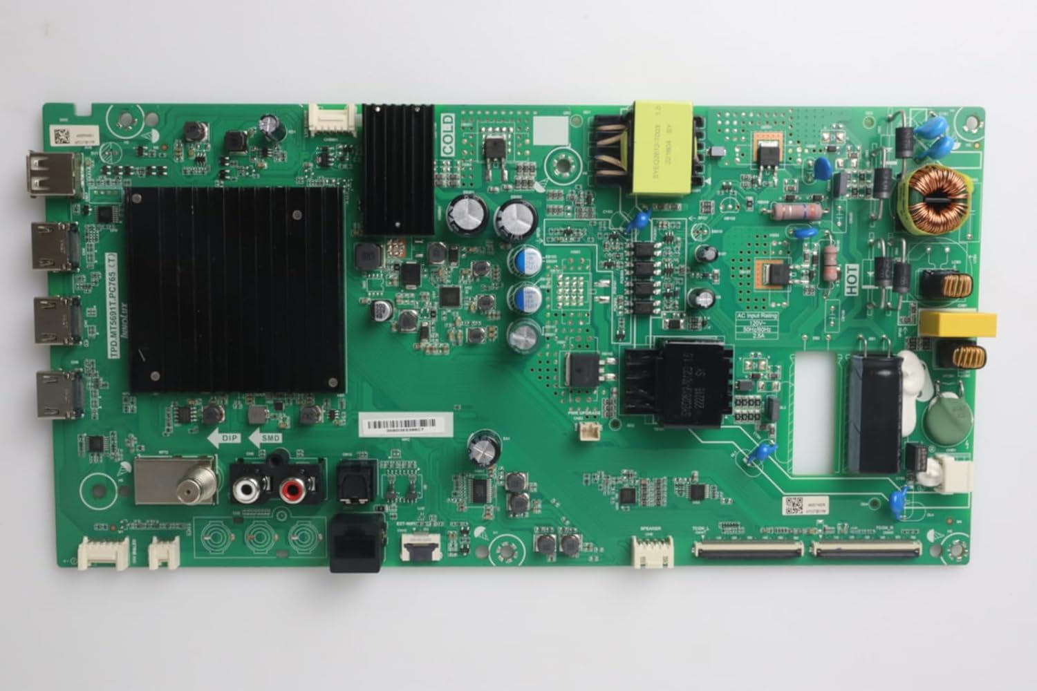 Lutema Television Repair Kit for Vizio V505M-K09 with TV Main Board + Power Supply + TCon + Cables
