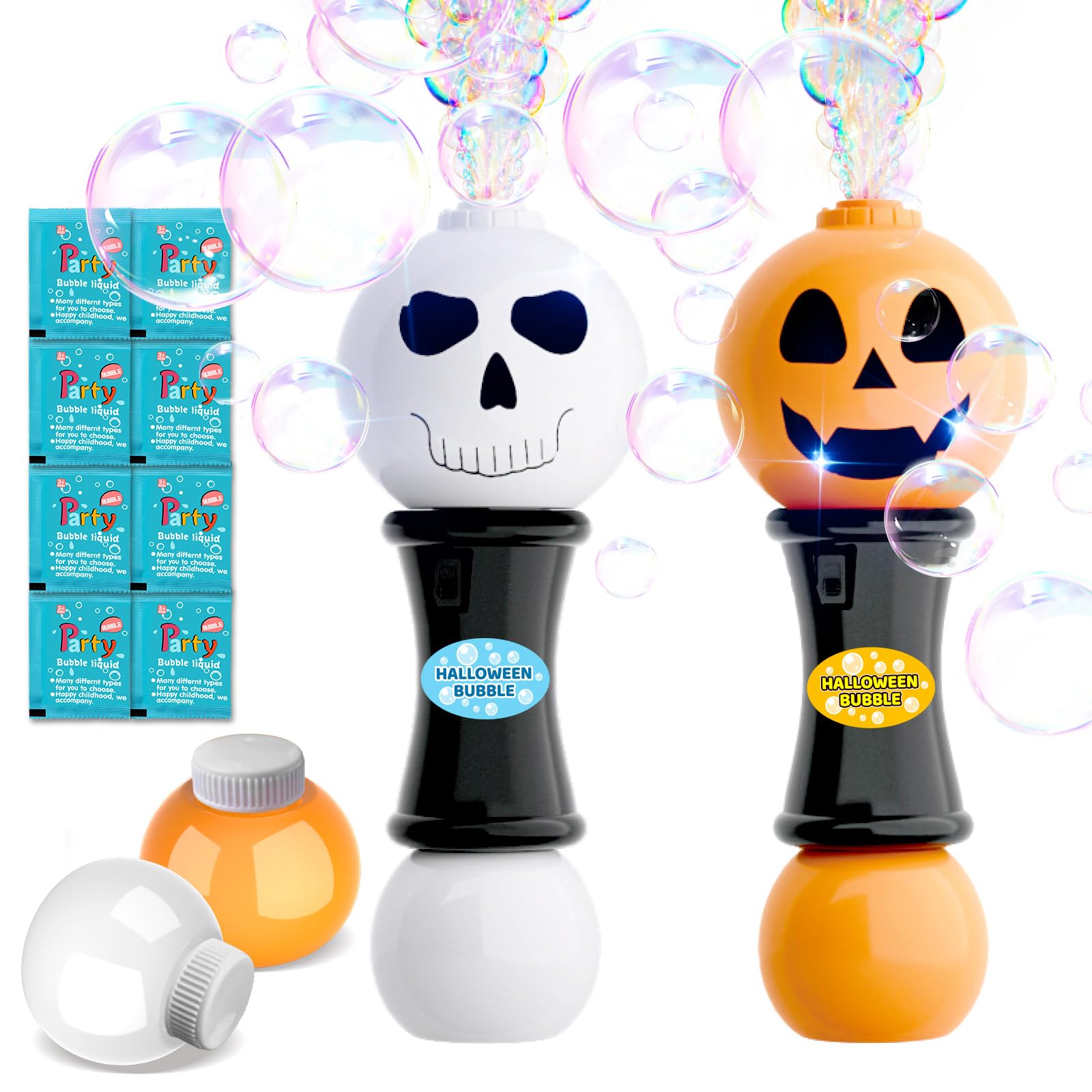Amazon.com: SpringFlower Halloween Toy,Bubble Blower Wand,6.7 Inch