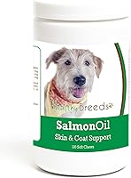 Vista 222 de Healthy Breeds Golden Retriever - Aceite de salmón masticable suave, 90