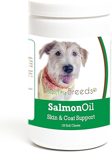 Miniatura 222 de Healthy Breeds Golden Retriever - Aceite de salmón masticable suave, 90