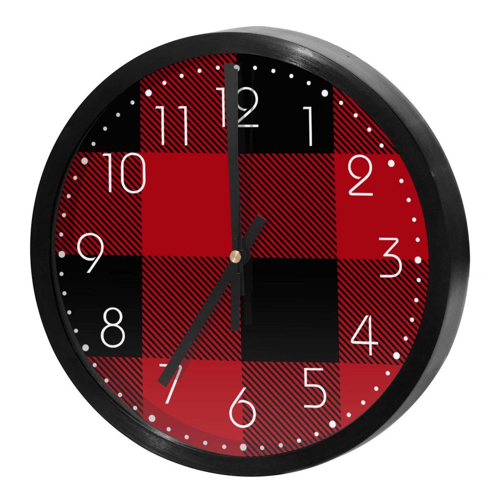 Horloge murale silencieuse sans tic-tac résolvant les problèmes d'endormissement à la maison