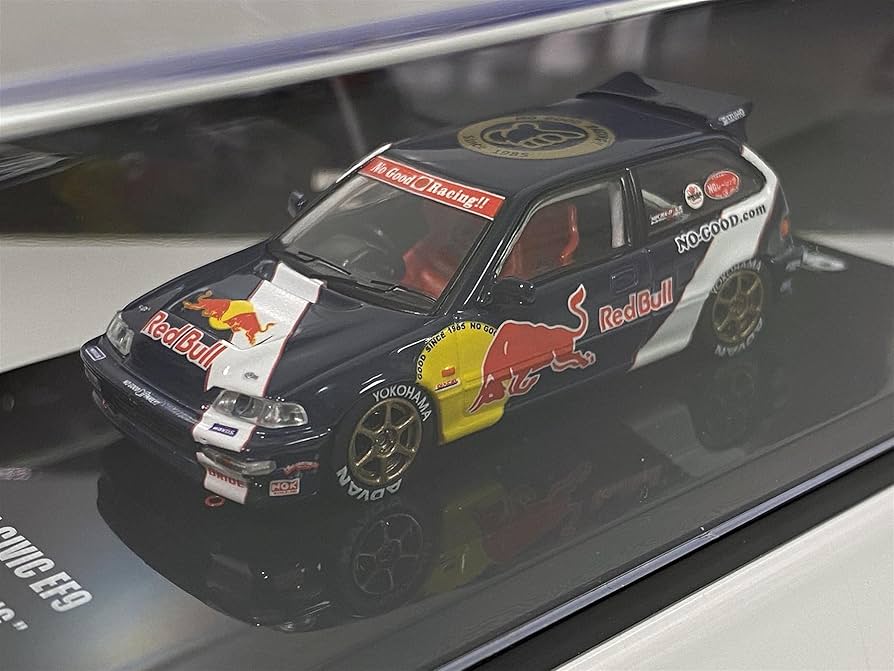 Amazon | Inno Models 1/64 ホンダ シビック EF9 No Good Racing 完成