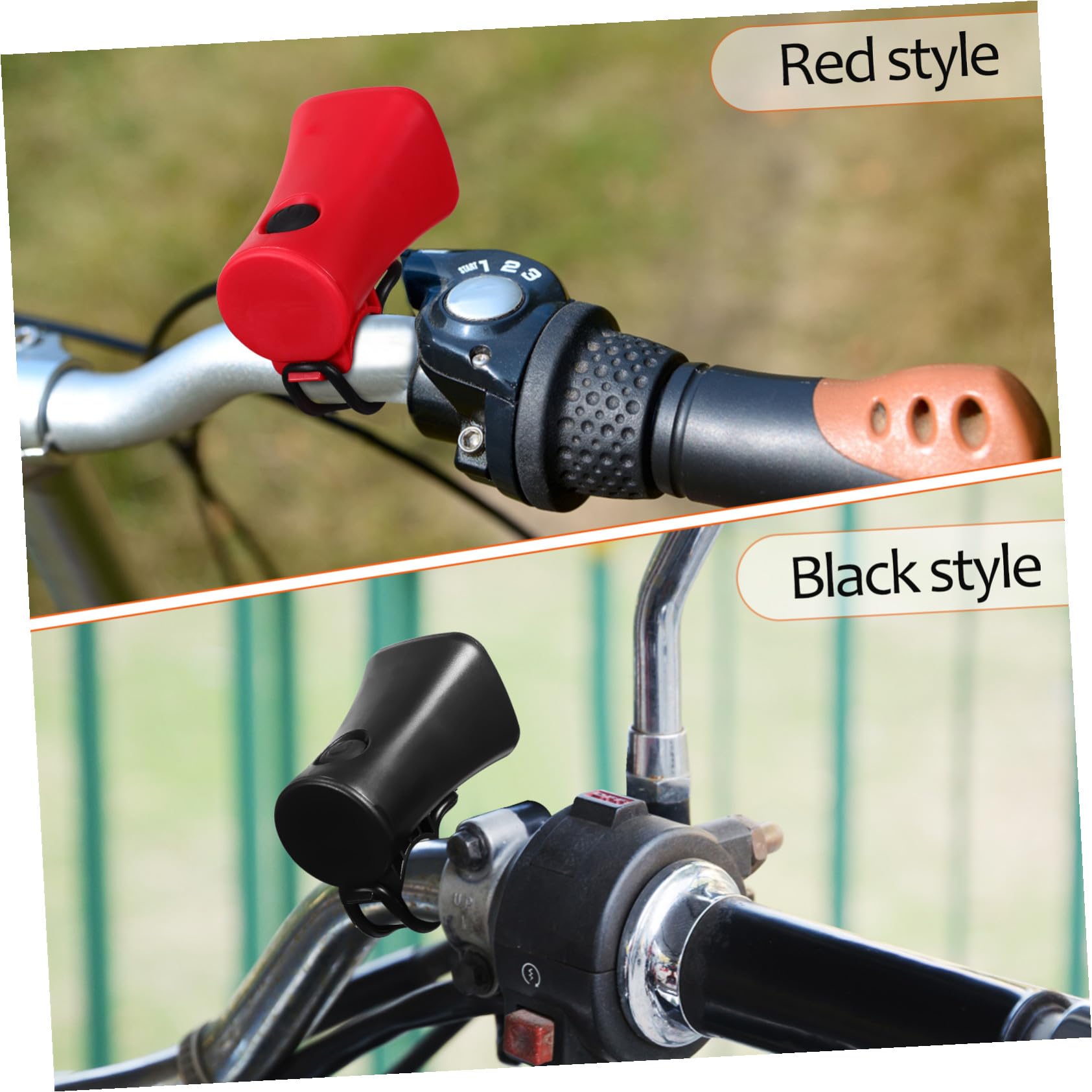 UPKOCH Klaxon Électrique Corne Guidon Cloche Adulte Fort Vélo Universel Klaxon Sonore Fort Cycle Bell Adults Klaxon De Bicyclette Abdos