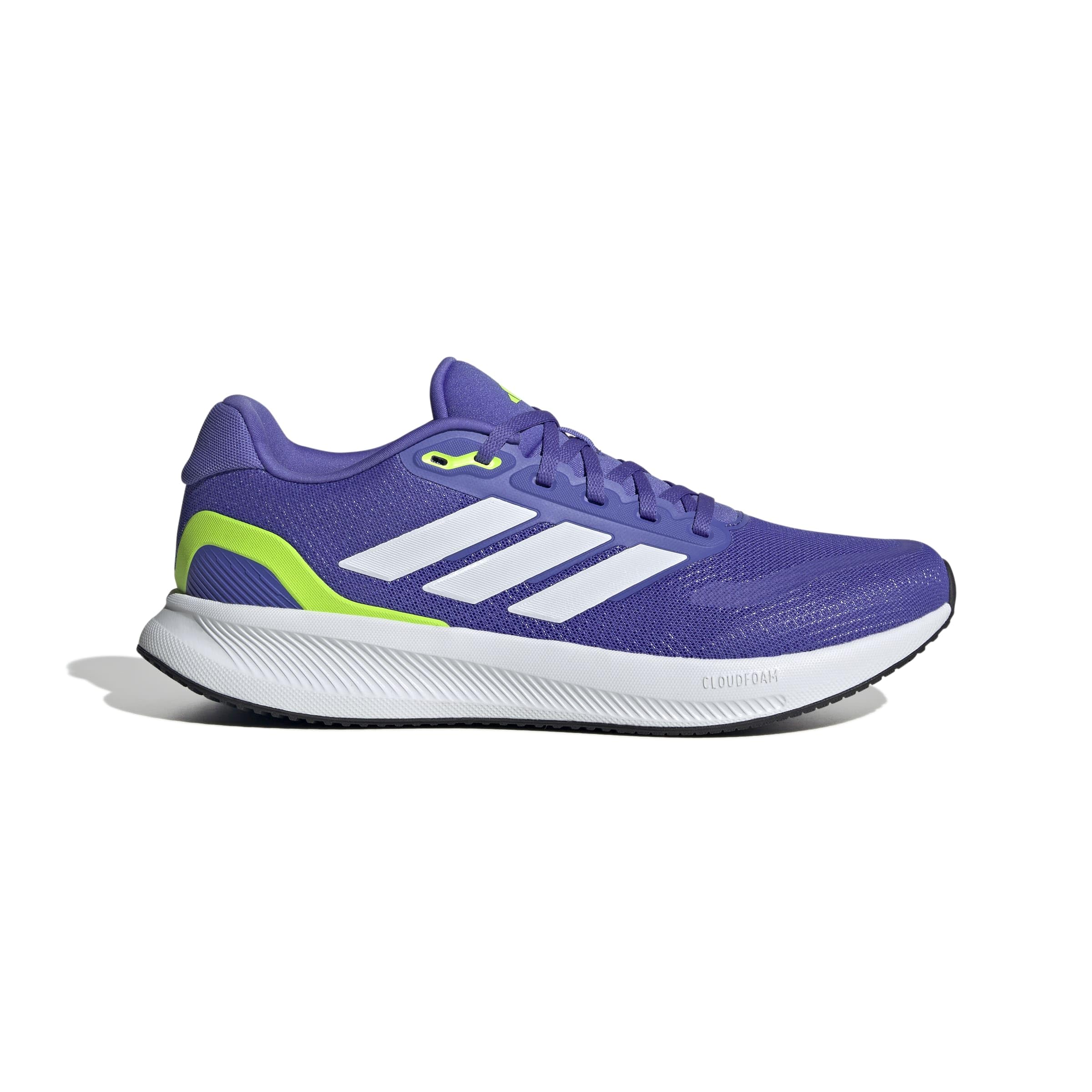 adidas Herren Runfalcon 5 Running Shoes, Cobalt Blue/Cloud White/Core Black, 44 EU