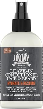 Uncle Jimmy Products Men's Hair & Beard Leave-in Conditioner - 8oz